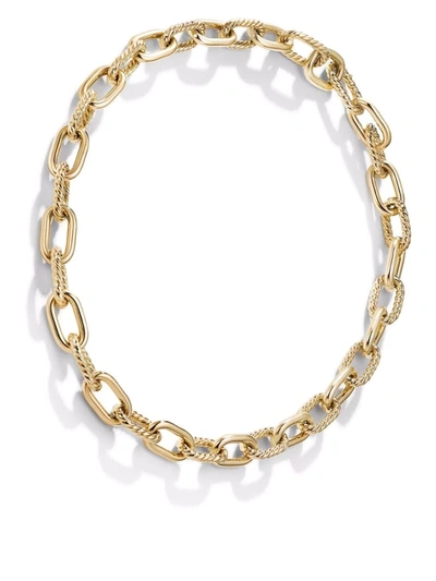 David Yurman 18kt Yellow Gold 11mm Madison Chain Necklace