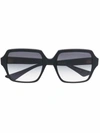 DITA EYEWEAR LUZPA SQUARE SUNGLASSES