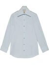 GUCCI POINTED-COLLAR LONG-SLEEVE SHIRT