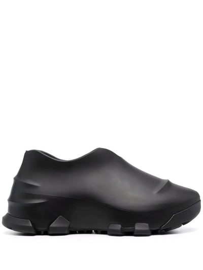 Givenchy Womens Black Monumental Mallow Rubber Low-top Trainers 5