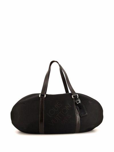 Pre-owned Louis Vuitton  Attaquant Travel Bag In Black