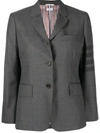 Thom Browne 4-bar Single-breasted Blazer In 035 Med Grey