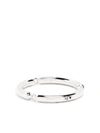 Le Gramme 3g Polished Link Ring In Silber