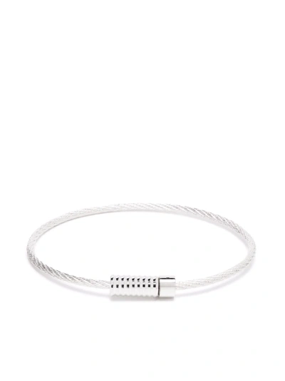 Le Gramme 9g Polished Sterling Silver Cable Bracelet