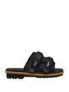 Moncler Genius 2 Moncler 1952 X Suicoke Moto Mountain Sandals Black