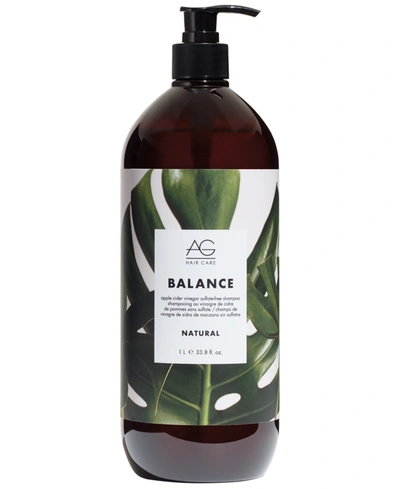 Ag Hair Balance Apple Cider Vinegar Sulfate-free Shampoo, 33.8-oz.