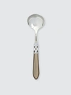 Vietri Aladdin Brilliant Sauce Ladle In Taupe