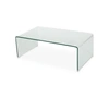 Noble House Senuri Glass Coffee Table