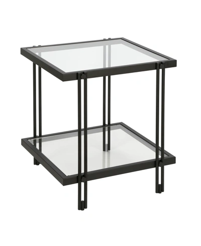 Hudson & Canal Inez Side Table In Black