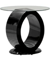 FURNITURE OF AMERICA MASON BLACK END TABLE