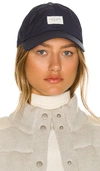 Rag & Bone Addison Graphic Print Baseball Cap In Navy