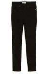 Madewell 10-inch High Waist Skinny Jeans In Black Frost