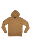 X-ray Core Knit Pullover Hoodie In Copper