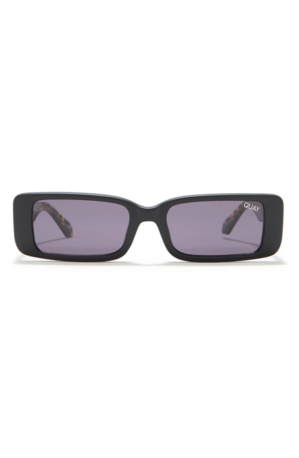 Quay art school 35mm Tortoiseshell Sunglasses QUAY Unisex Aura Points 35mm Retro Round Sunglasses | Dillard main image 4