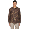 JACQUEMUS BROWN LA MONTAGNE 'LA CHEMISE SIMON' SHIRT