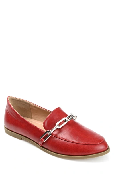 Journee Collection Madison Tru Comfort Foam Flat In Red