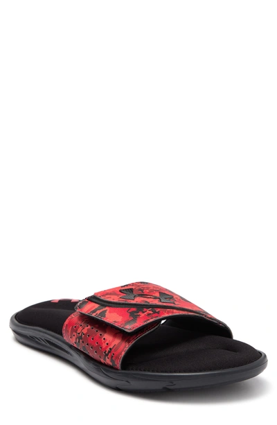 Under Armour Under Amour Ignite Slide Sandal In Black/ Beta/ Black