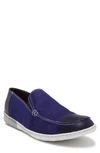 Sandro Moscoloni Double Gore Moc Toe Slip-on Loafer In Jean