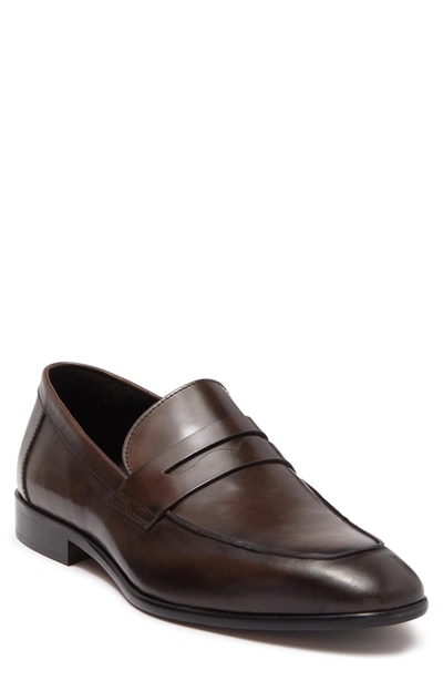 To Boot New York Nova Penny Loafer In Brown