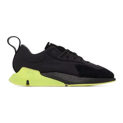 Y-3 Men's Orisan Mix-media Boost Trainer Sneakers In Black