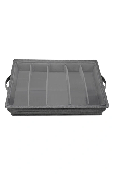 Sorbus Cutlery Organizer With Lid In Nocolor