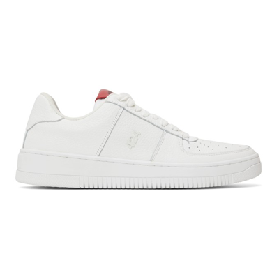 424 Low-top Leather Sneakers In White