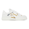 VALENTINO GARAVANI LEATHER VL7N WITH BANDS LOW SNEAKERS