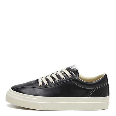 Stepney Workers Club Dellow Leather Trainers In Black