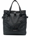 Balenciaga Army Top Handle Small Tote Bag In Grey