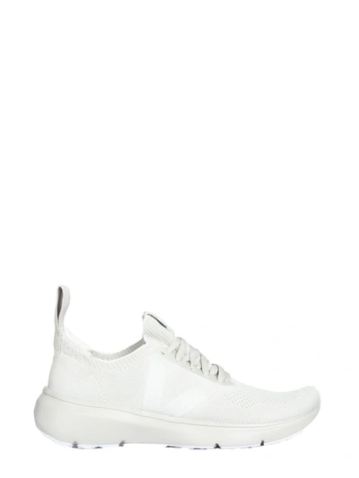 Rick Owens Low Sock Oyster Sneakers In White