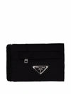 PRADA PRADA MEN'S BLACK POLYAMIDE WALLET,UMK60S1921WTOF0002 UNI