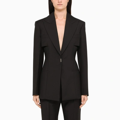 Givenchy Black Single-breasted Blazer