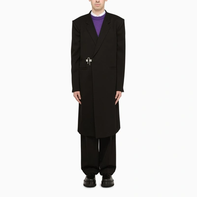 Givenchy Black Wool Single-breasted Coat