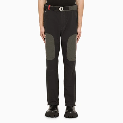 Moncler Genius Mens Black X And Wander Straight-leg Belted Shell Trousers S