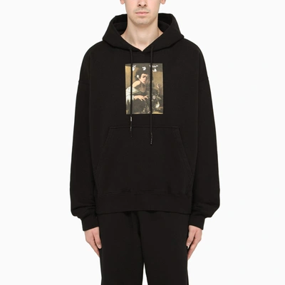 Off-white Black Caravaggio-print Sweatshirt