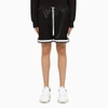 AMIRI BLACK BERMUDA SHORTS,MJSS004CO-I-AMIRI-001