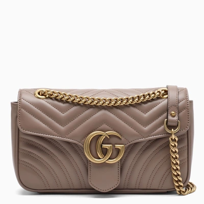 Gucci Pink Gg Marmont Small Shoulder Bag