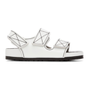 Proenza Schouler Ps X Birkenstock Milano Sandal In Berlin White In White