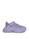 Balenciaga Purple Triple S Sneakers In Purple