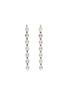 Rabanne Orecchini Eight Nano Argento In Silver