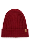 Fjall Raven Thin Byron Beanie In Red Oak