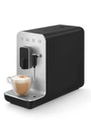 Smeg Automatic Espresso Coffee Machine With Steam Wand In Black