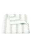 Matouk Attleboro Stripe Print Duvet Cover In Citrus