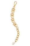 Dolce & Gabbana Logo Link Bracelet In Gold