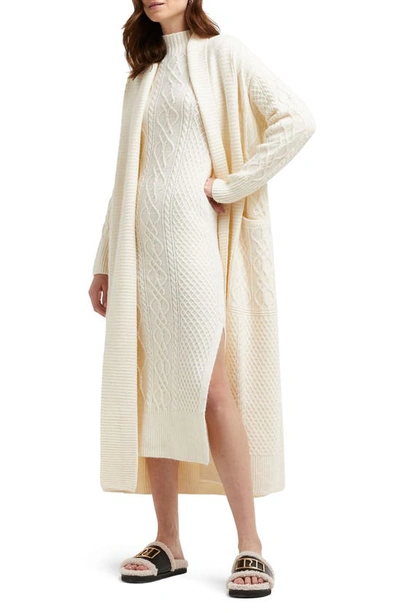 knit and lounge dress Ophelia Dress in Teak main image 1