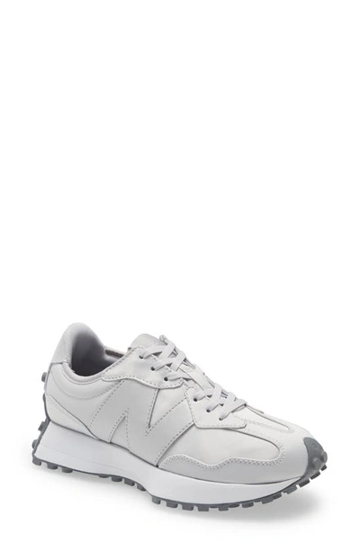 New Balance 327 Sneaker In Light Aluminum