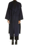 TOTÊME ANNECY OPEN FRONT WOOL & CASHMERE COAT,214-110-717