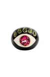 NEVERNOT EYE DOME RING,NNT-87