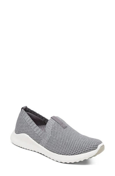 Aetrex Angie Sneaker In Grey