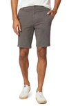 Hudson Jeans Relaxed Fit Stretch Chino Shorts In Dark Grey